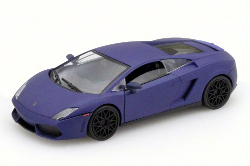 Lamborghini Gallardo LP560-4 Hard Top, Matte Blue - Motor Max 79504 - 1/24 Scale Diecast Model Toy Car