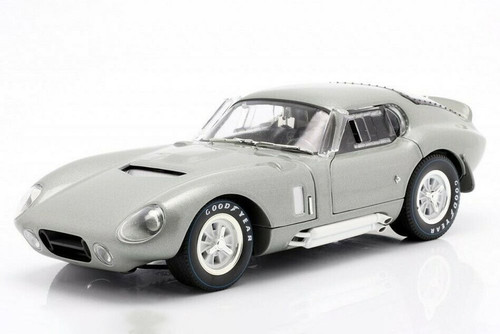 1965 Shelby Cobra Daytona Coupe, Silver - Shelby Collectibles