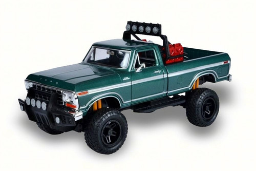 1979 Ford F-150 Pick Up Off-Road, Green - Motor Max 79138GN - 1/24 Scale Diecast Model Toy Car