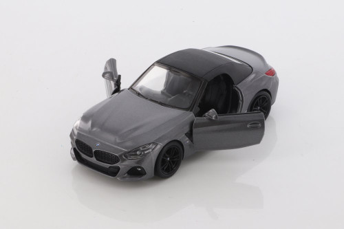 BMW Z4, Gray - Kinsmart 5419D - 1/34 scale Diecast Model Toy Car