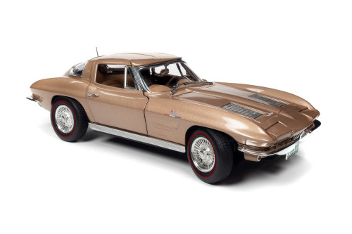 1963 Chevy Corvette Stingray Coupe, Saddle Beige/Tan - Auto