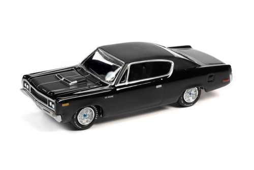 1970 AMC Rebel Machine, Black - Johnny Lightning JLMC024/48A - 1