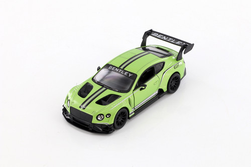 2018 Bentley GT3, Green - Kinsmart 5417D - 1/38 scale Diecast Model Toy Car