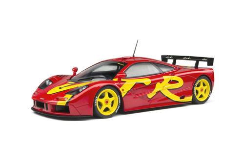 1996 McLaren F1 GTR Short Tail Launch Livery, Red and Yellow