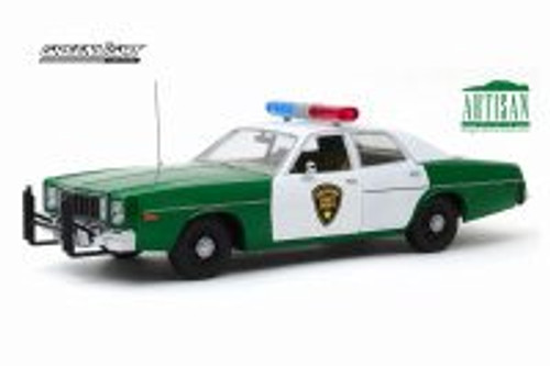 1975 Plymouth Fury, Chickasaw County Sheriff  - Greenlight 19076 - 1/18 scale Diecast Model Toy Car