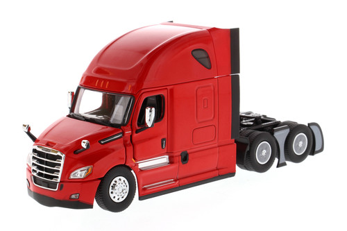 Freightliner New Cascadia SBFA Sleeper Cab Truck Tractor, Red - Diecast Masters 71029 - 1/50 scale Diecast Model Toy Car