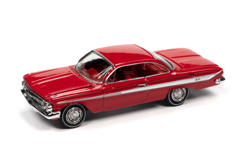 1961 Chevy Impala SS 409, Roman Red - Johnny Lightning