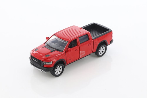 2019 Ram 1500 Crew Cab Rebel, Red - Motor Max 73679/2D - Diecast Model Toy Car