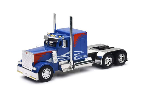 Peterbilt Model 379, Blue - New Ray SS-10641H - 1/32 scale Diecast Model Toy Car