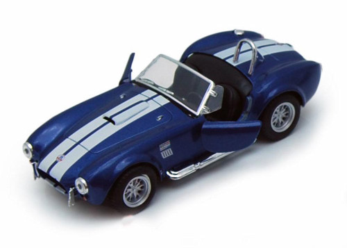 1965 Shelby Cobra 427 S/C Convertible, Blue - Kinsmart 5322/4D - 1/32 Diecast Car (New, but NO BOX)