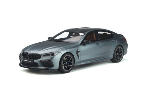 2020 BMW M8 Gran Coupe Competition, Frozen Bluestone Metallic Blue - GT Spirit GT846 - 1/18 scale Resin Model Toy Car