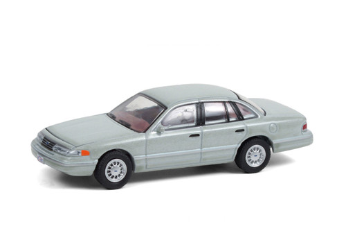 Washington D.C. Unmarked Agent 1993 Ford Crown Victoria, The X-Files - Greenlight 44910E/48 - 1/64 scale Diecast Model Toy Car