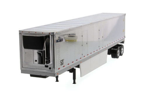 53' Reefer Refrigerated Van, Silver - Diecast Masters 91022 - 1/50 scale Diecast Replica