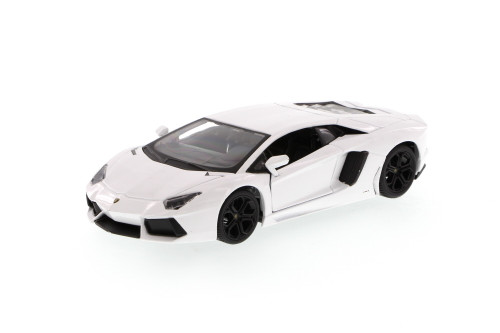 Lamborghini Aventador LP700-4, White - Maisto 31210 - 1/24 Scale Diecast Model Toy Car