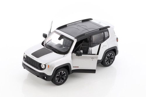 ミニカー 1/18 ジープ レネゲード Jeep Renegade ホワイト ミニカー 1/18 ジープ レネゲード Jeep Renegade ホワイト