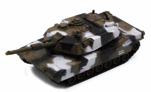 Pullback Power Army Tank, Arctic Camo - 405D - Model Toy Car