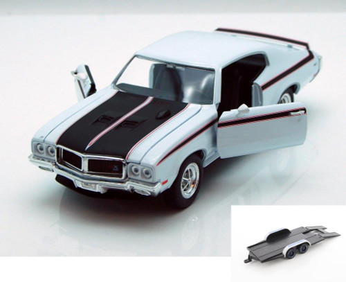 Car w/trlr 1970 Buick GSX 22433 1/24 scale Diecast Model Toy Car(Brand New, but NOT IN BOX)