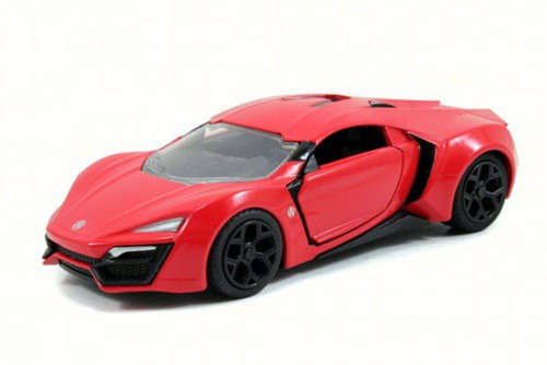 Lykan HyperSport, Red - JADA 97386 - 1/32 Scale Diecast Model Toy
