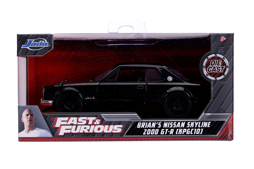Nissan Skyline 2000 GT-R (KPGC10), Fast and Furious - Jada 99602 - 1/32 Scale Diecast Model Toy Car