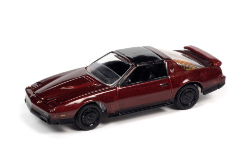 1984 Pontiac Trans Am, Autumn Maple Firemist JLSP148/24B 1/64 scale Diecast Model Toy Car