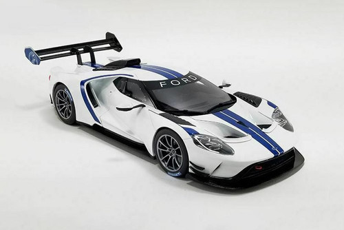 2020 Ford Mustang GT MKII Track, White - GT Spirit US040 - 1/18