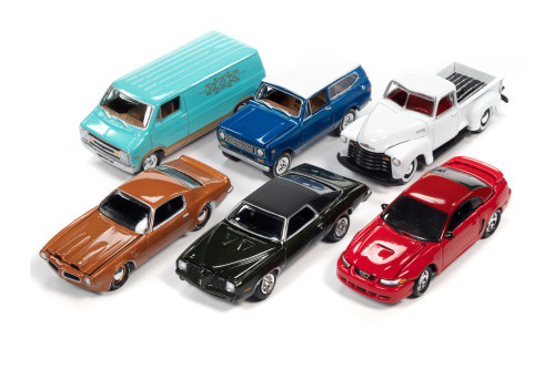  Classic Gold 2021 Release 3 Set B Diecast Car Set - Box of 6 Assd 1/64 Scale Diecast Model Cars