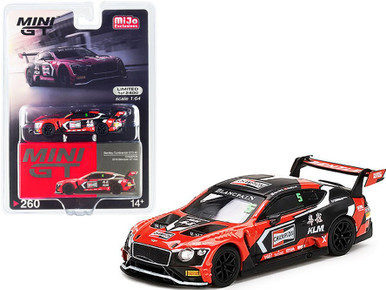 ミニカー MINI GT Bentley Continental GT3 #6 mgt00260-mj-mgt-red-bentley-