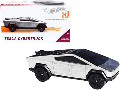 Tesla Cybertruck, Silver - Mattel Hot Wheels HDH85-979B - 1