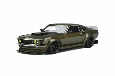 未展示品 GT SPIRIT 1/18 2020 Ford Mustang 1:18 GT Spirit 2020 Ford Mustang R-SPEC RHD in Grabber Green