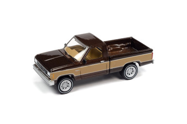 1984 Ford Ranger XL, Walnut Metallic Brown - Johnny Lightning