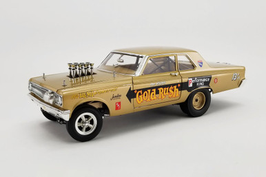 1965 Dodge Coronet AWB - Gold Rush, Gold - Acme A1806506 - 1/18