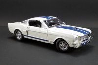 1966 Shelby GT350 Supercharged, White with Blue stripes - Acme