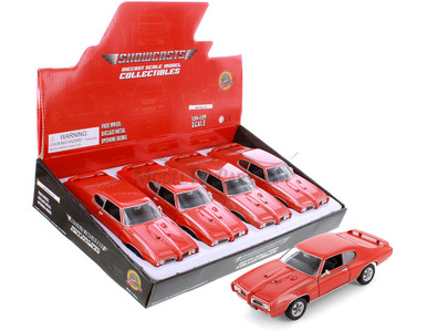 1969 Pontiac GTO, Orange - Showcasts® 22501 - 1/24 scale Diecast