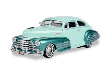 1948 Chevy Aerosedan Fleetline Lowrider, Green - Motor Max