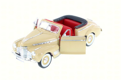 1941 Chevy Special Deluxe Convertible, Cream - Welly 22411WCM - 1