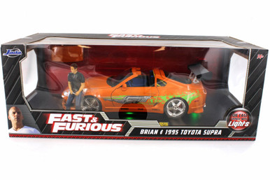 ミニカー JADA 1/18 BRIAN 1995 SUPRA Amazon.com: Jada Toys Brian and 1995 Toyota Supra 1/18 Scale