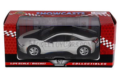 2018 BMW i8 Coupe Hardtop, White - Showcasts 79359WT - 1/24 scale