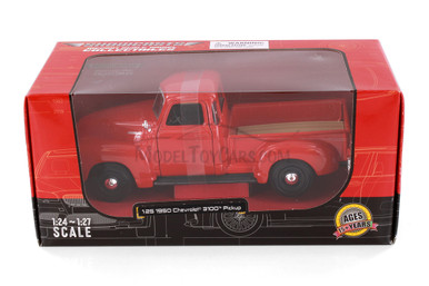 1950 Chevy 3100 Pickup Truck, Orange - Showcasts 38952OR - 1/25
