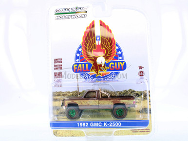 Greenlight 1/64 Chevrolet C30 Dually – Le Camion De L'Homme Qui Tombe à Pic (Fall Guy) 1982 Fall Guy Chevrolet 1/64