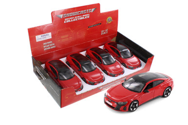 2022 Audi RS e-tron GT, Red - Showcasts 37907 - 1/25 Scale Diecast