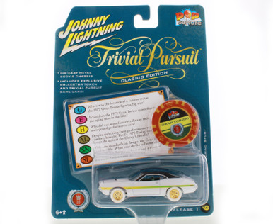 CHASE CAR White Lightning - 1972 Ford Grand Torino Sport with Game