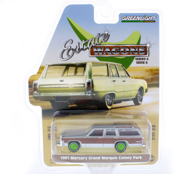 CHASE CAR Green Machine - 1981 Mercury Grand Marquis Colony Park