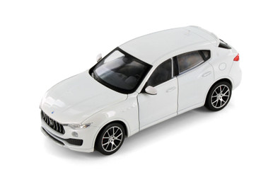 Maserati Levante, White Luxury Car - Welly 24078/4D - 1/24 Scale