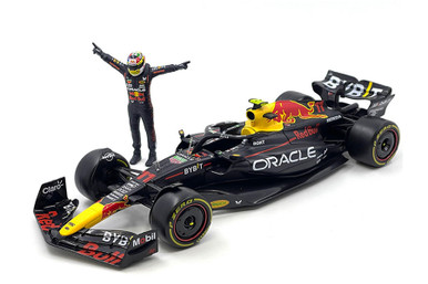 2023 Oracle Red Bull Racing RB19 w/Driver Figure, #11 Sergio Perez