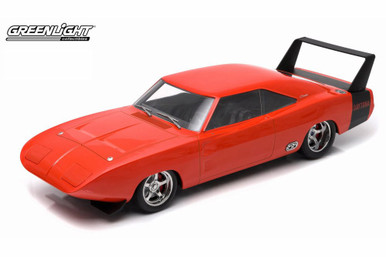 1969 Dodge Charger Daytona, Orange - Greenlight 19004 - 1/18 Scale