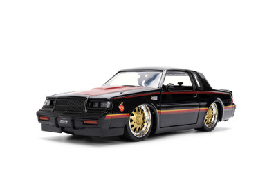 1987 Buick Grand National Hard Top, Black/Red - Jada Toys 36586