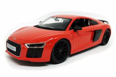 Audi R8 V10, Red - Maisto 36213OR - 1/18 Scale Diecast Model Toy