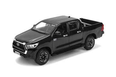 Toyota Hilux Double Cab Pickup Truck, Black - Maisto 32920BK - 1