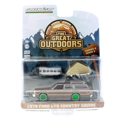 GREEN MACHINE 1979 Ford LTD Country Squire and Sleeper Tent