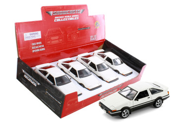 Toyota Sprinter Trueno AE86, White - Showcasts 37916 - 1/24 Scale